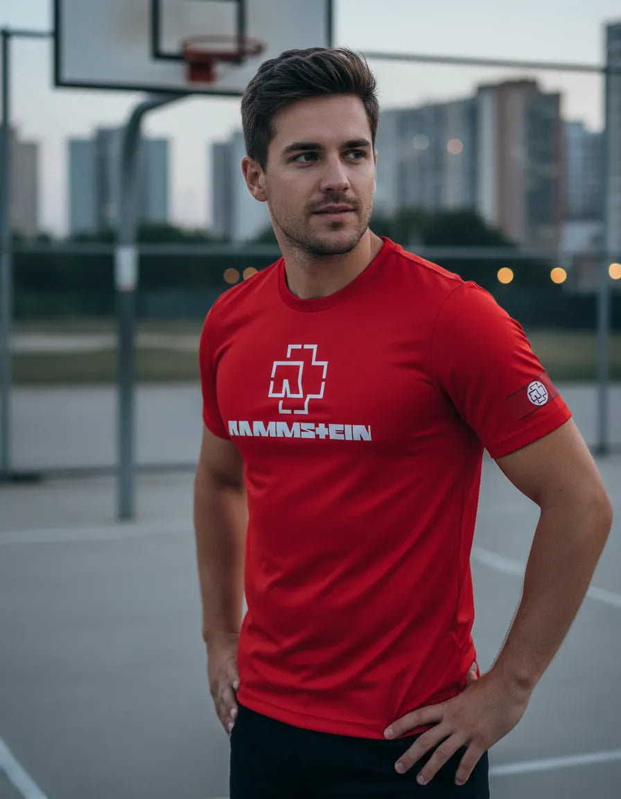 Playera Deportiva Rammstein Música Rock Heavy Metal