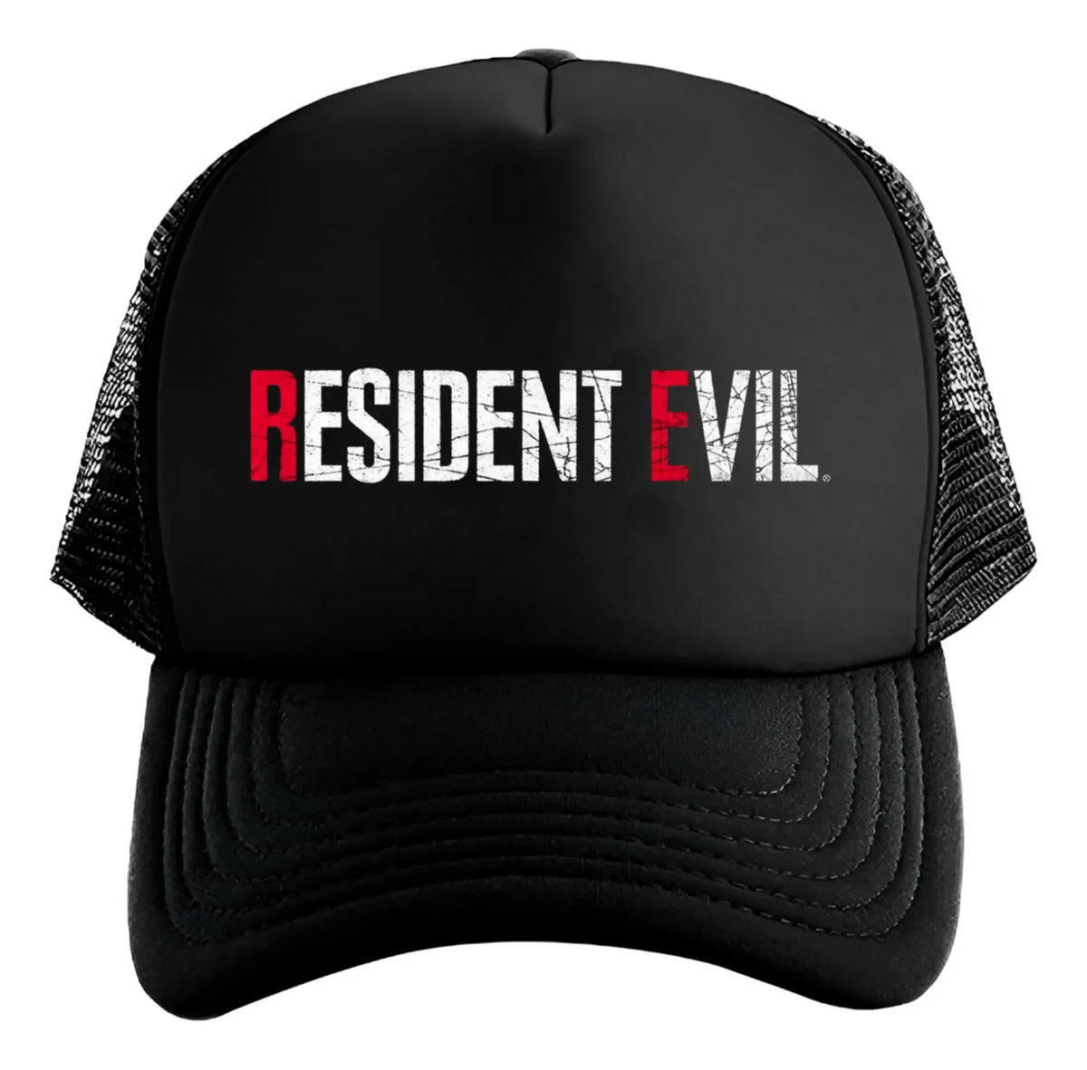 Gorra Resident Evil Videojuegos Gamer Ps5 Xbox Pc Streaming Negro Ajustable Re
