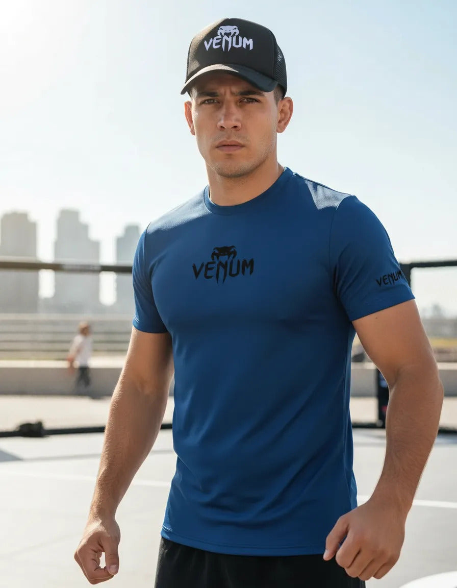 Ufc Playera Y Gorra Venum Ufc Mma Box Muay Thai Kick Boxing