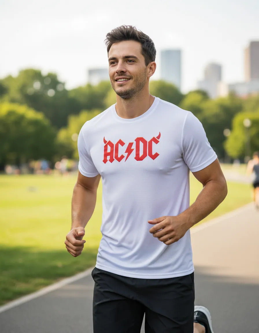 Playera Deportiva Acdc Música Rock Heavy Metal