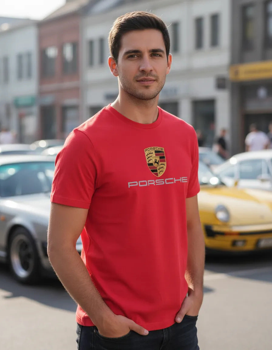 Playera Porsche Automovilismo Vehículo Coche Autos