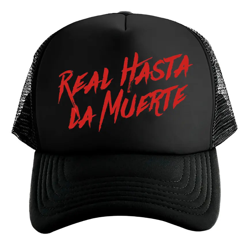 Gorra Real Hasta La Muerte Anuel Aa Ilia Topuria Ufc Negro Ajustable Rhlm