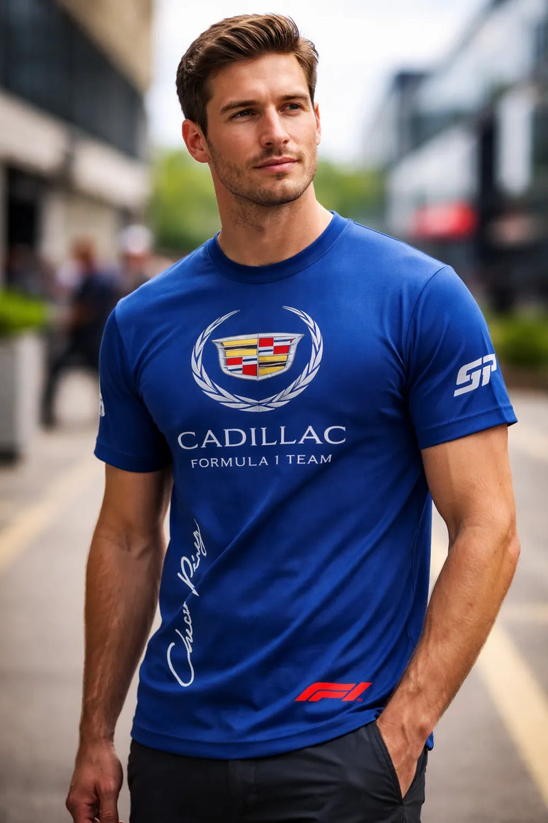 Pack Playera Sudadera Gorra Mochila Cadillac Formula 1 Team