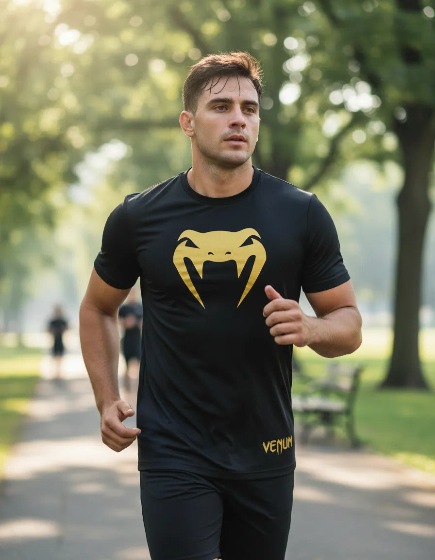 Playera Deportiva Dry Fit Venum Giant Algodón