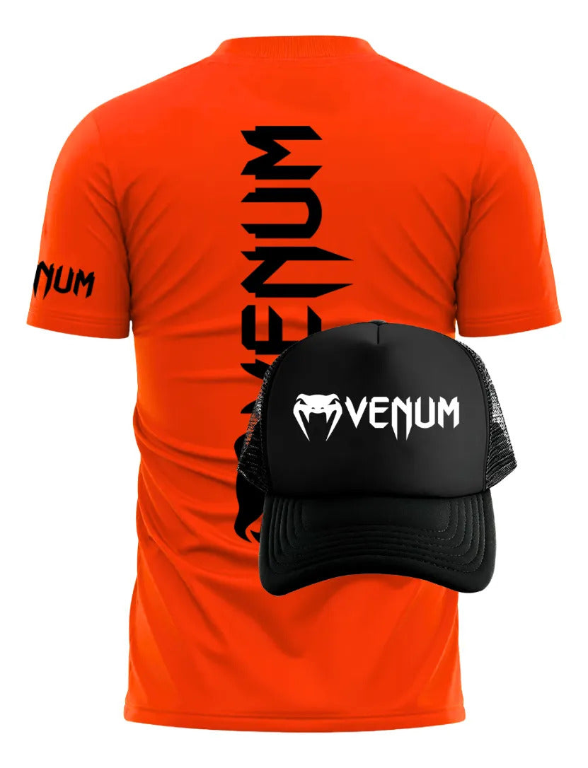 Playera Y Gorra Ufc Venum War Mma Box Muay Thai Kick Boxing