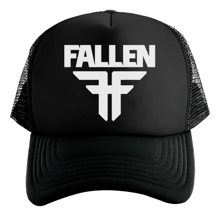 Gorra Fallen Moda Moderno Elegante Aesthetic Actualidad Negro Ajustable Fallen