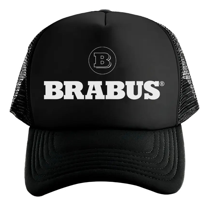 Gorra Brabus Coche Vehículo Automóvil Automovilismo Carro Negro Ajustable Brabus