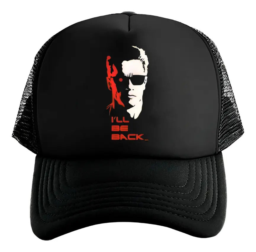 Gorra Terminator Negro Ajustable Trmntr