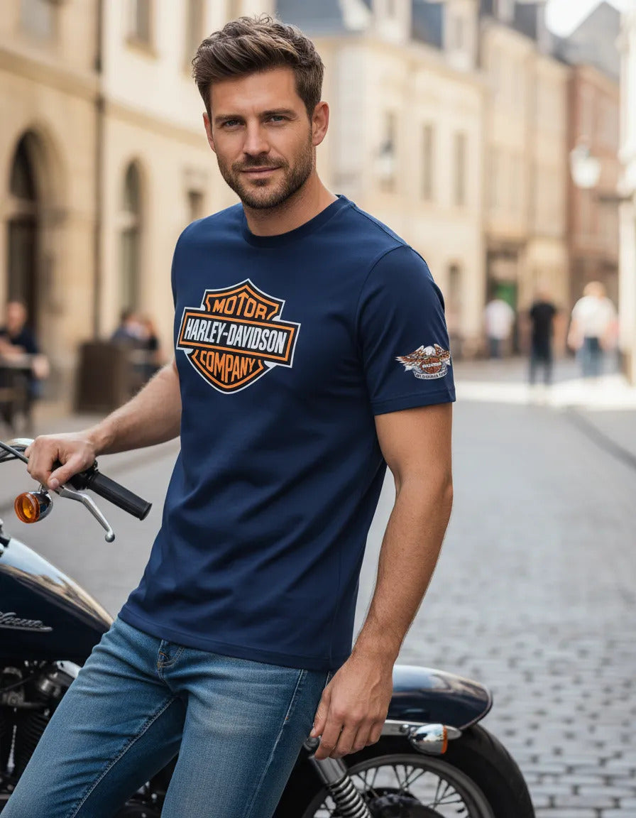 Playera Harley Davidson Moto Motociclismo