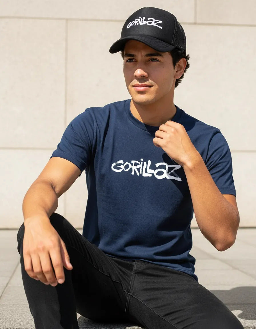 Playera Y Gorra Gorillaz Música Hip Hop Rock Pop Electrónica