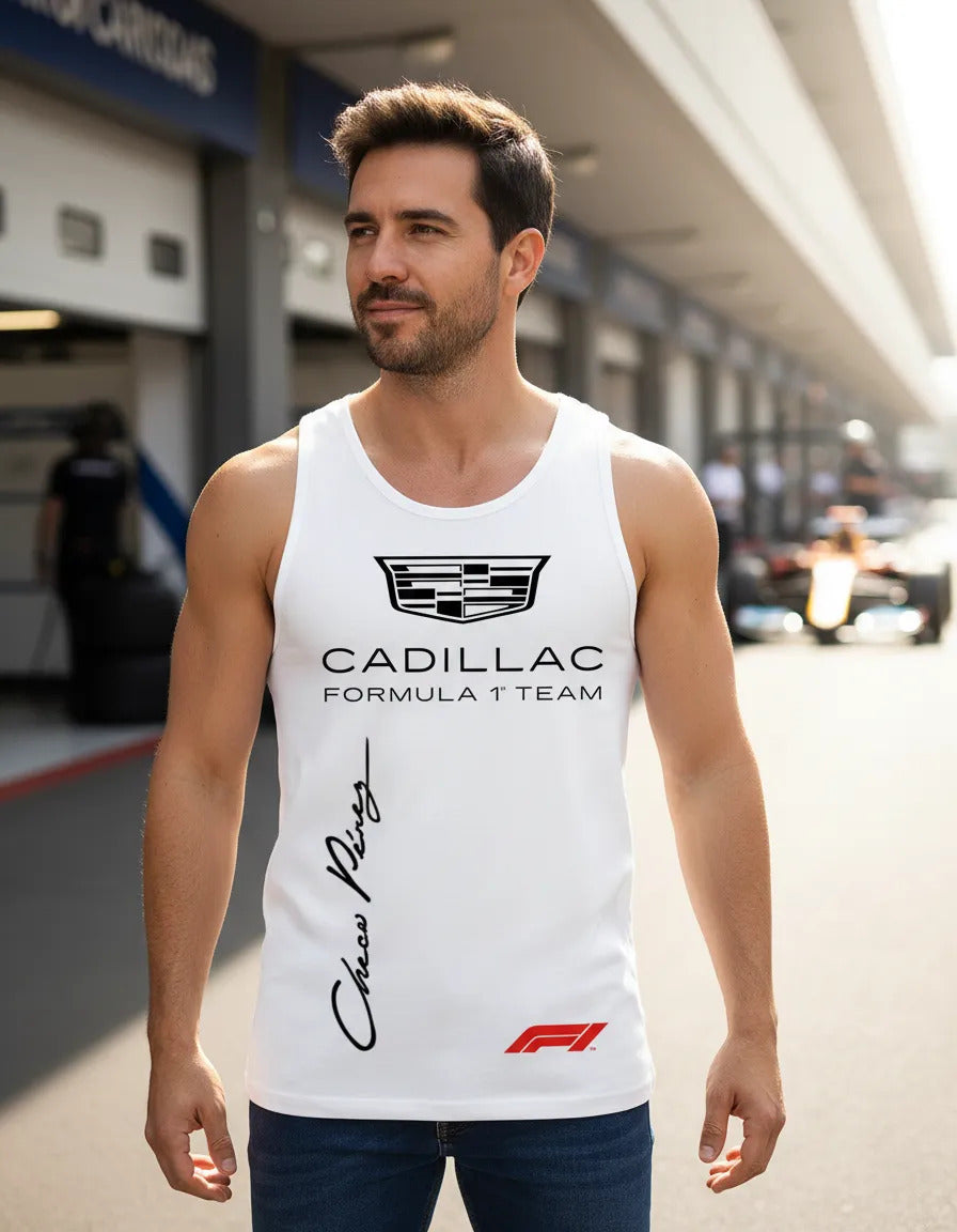 Playera Sin Mangas Cadillac Formula 1 Team F1 Automovilismo