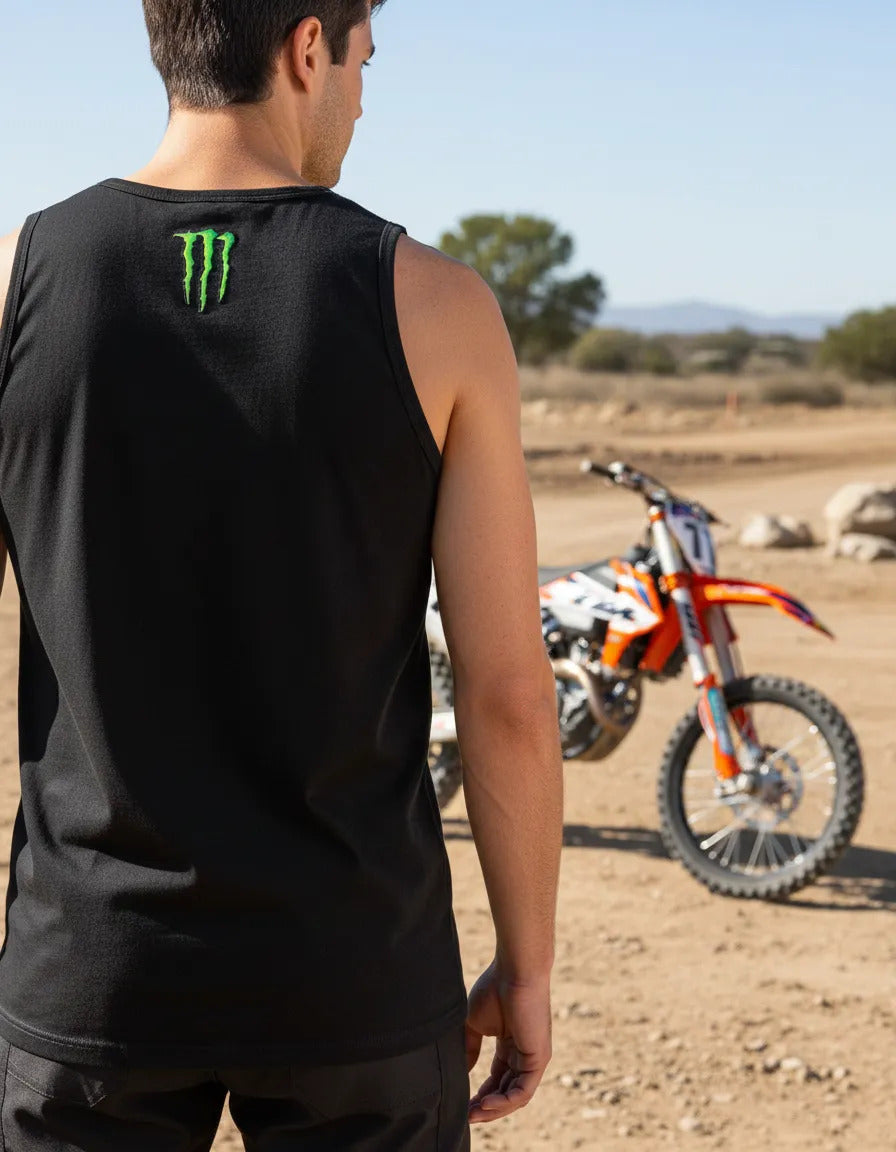 Playera Sin Mangas Ktm Monster Energ Off Road Motocross