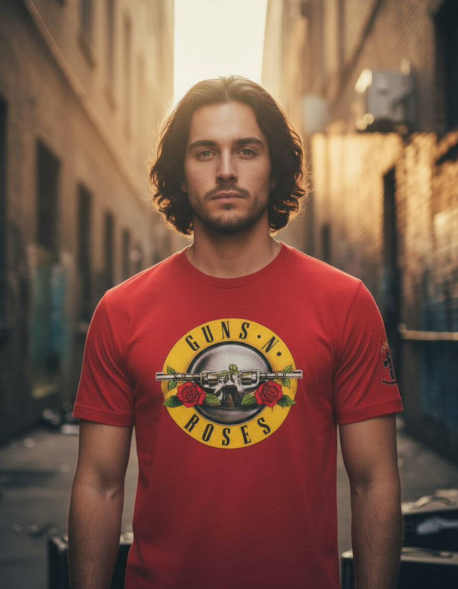 Playera Guns & Roses Música Rock Slash Guitarra Axel Rose
