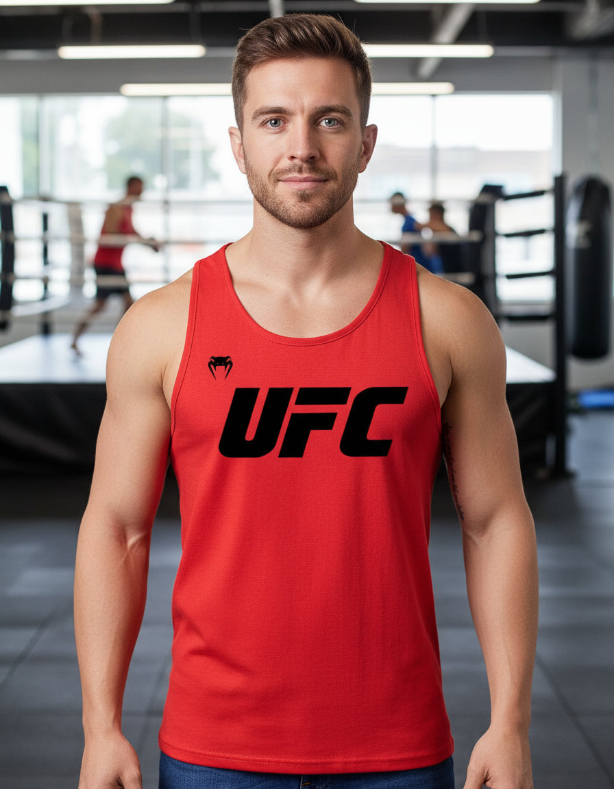 Playera Sin Mangas Ufc Mma Box Muay Thai Kick Boxing Bjj Gym