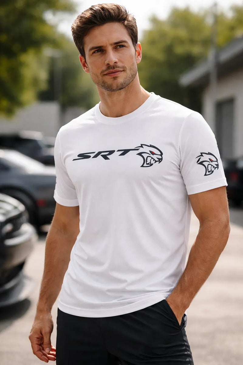 Playera Deportiva Hellcat Srt Challenger Dodge Automovilismo