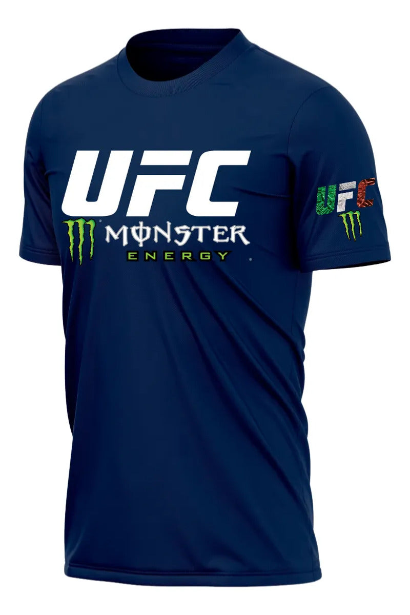 Playera Ufc Monster Energ Mma Box Muay Thai Bjj Kick Boxing