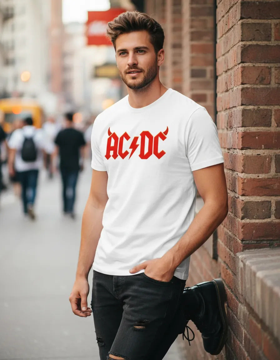 Playera Acdc Música Rock Heavy Metal