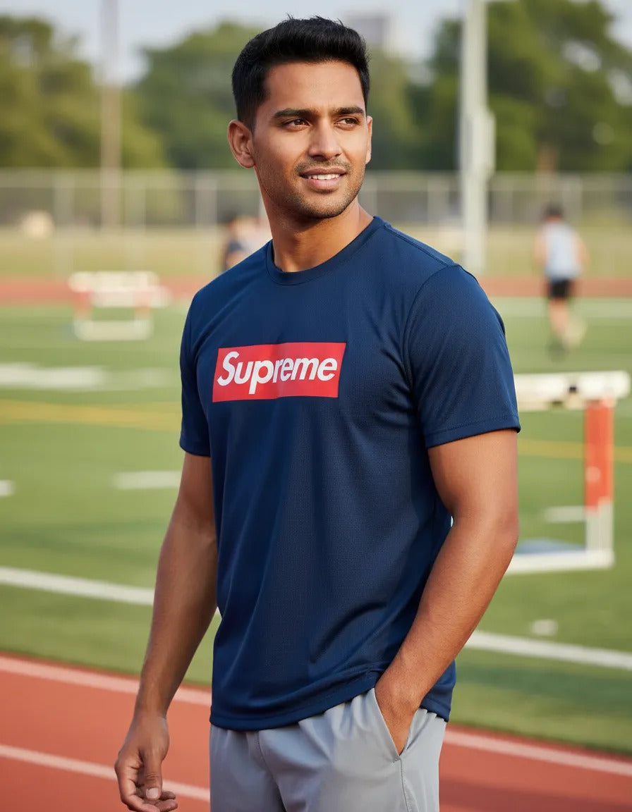 Playera Deportiva Supreme Moda Aesthetic Actualidad Moderno