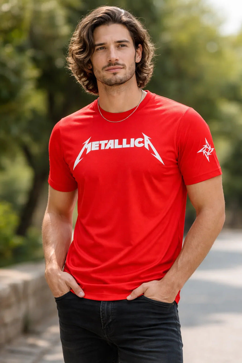 Playera Metallica Música Rock Heavy Metal