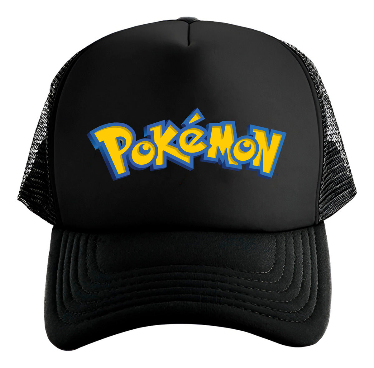 Gorra Pokémon Anime Negro Ajustable Pokémon