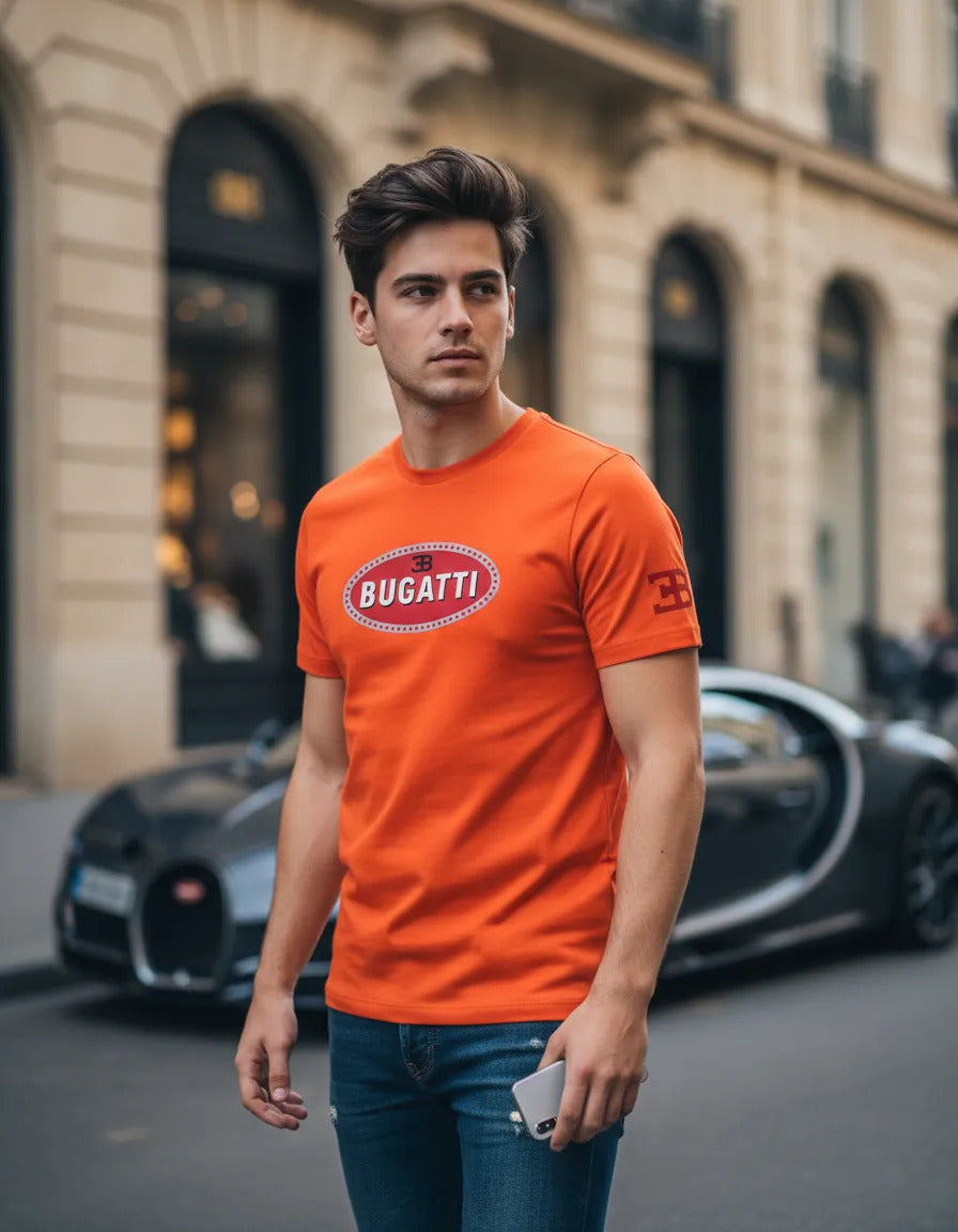 Playera Bugatti Automovilismo Vehículo Autos