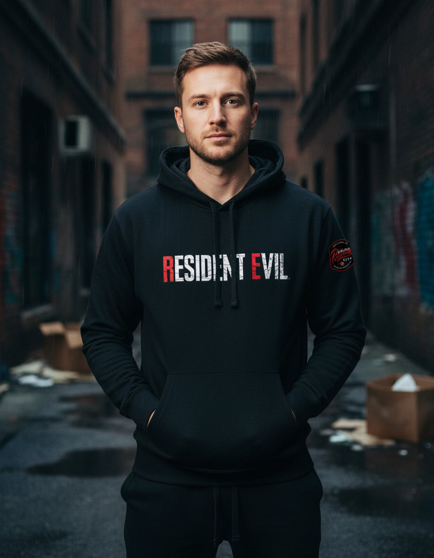 Sudadera Resident Evil Requiem Leon Kennedy Umbrella Zombies