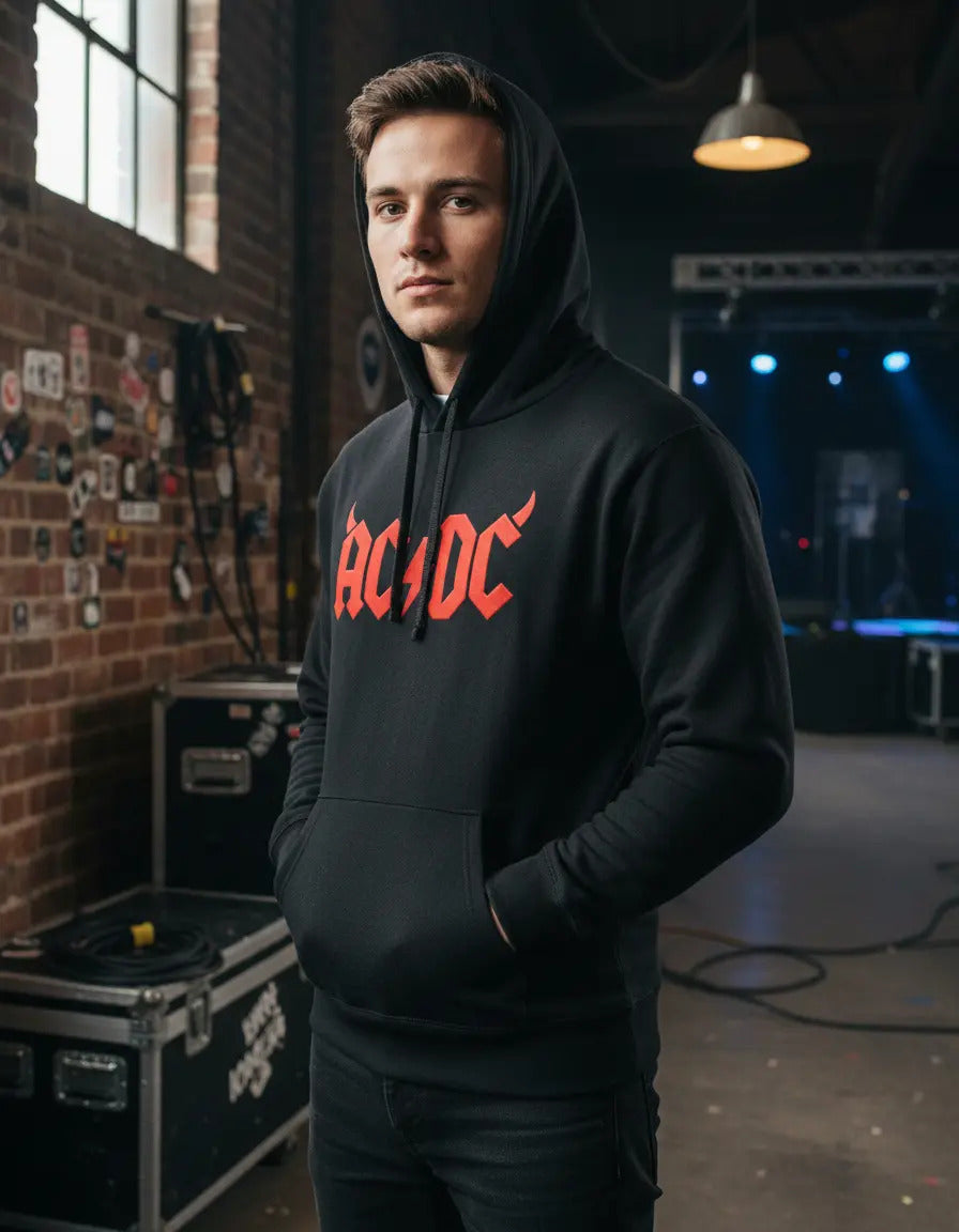 Sudadera Acdc Música Rock Heavy Metal