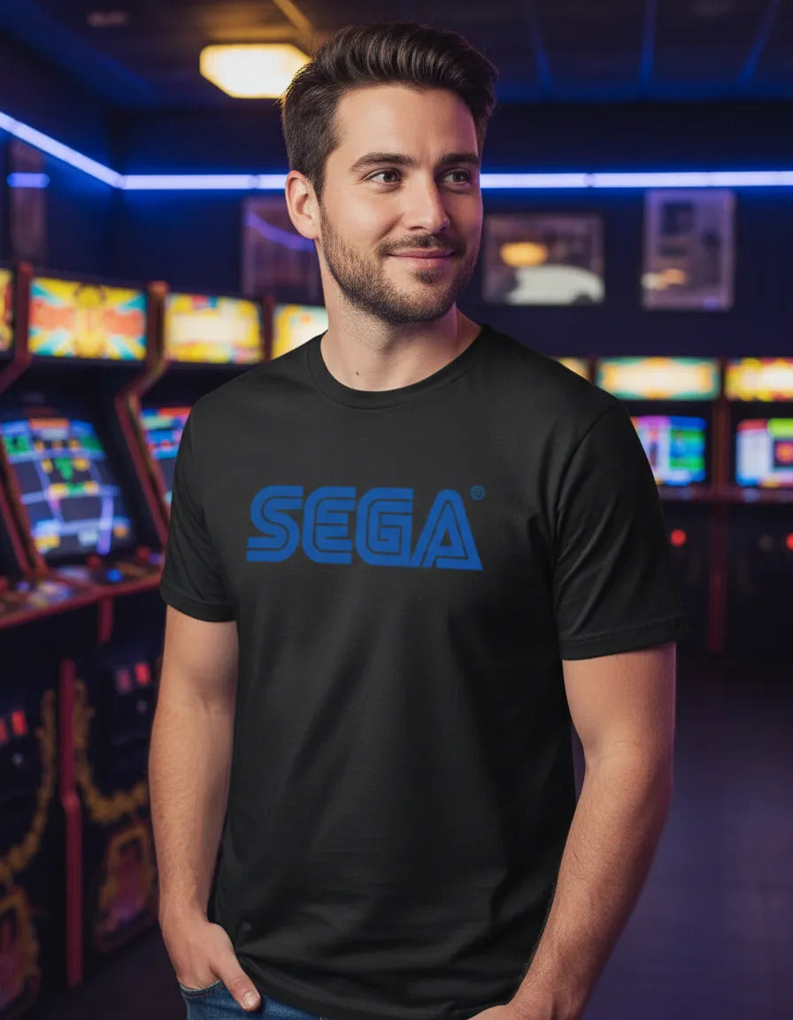 Playera Sega Videojuegos Gaming Gamer Consola Retro Stream