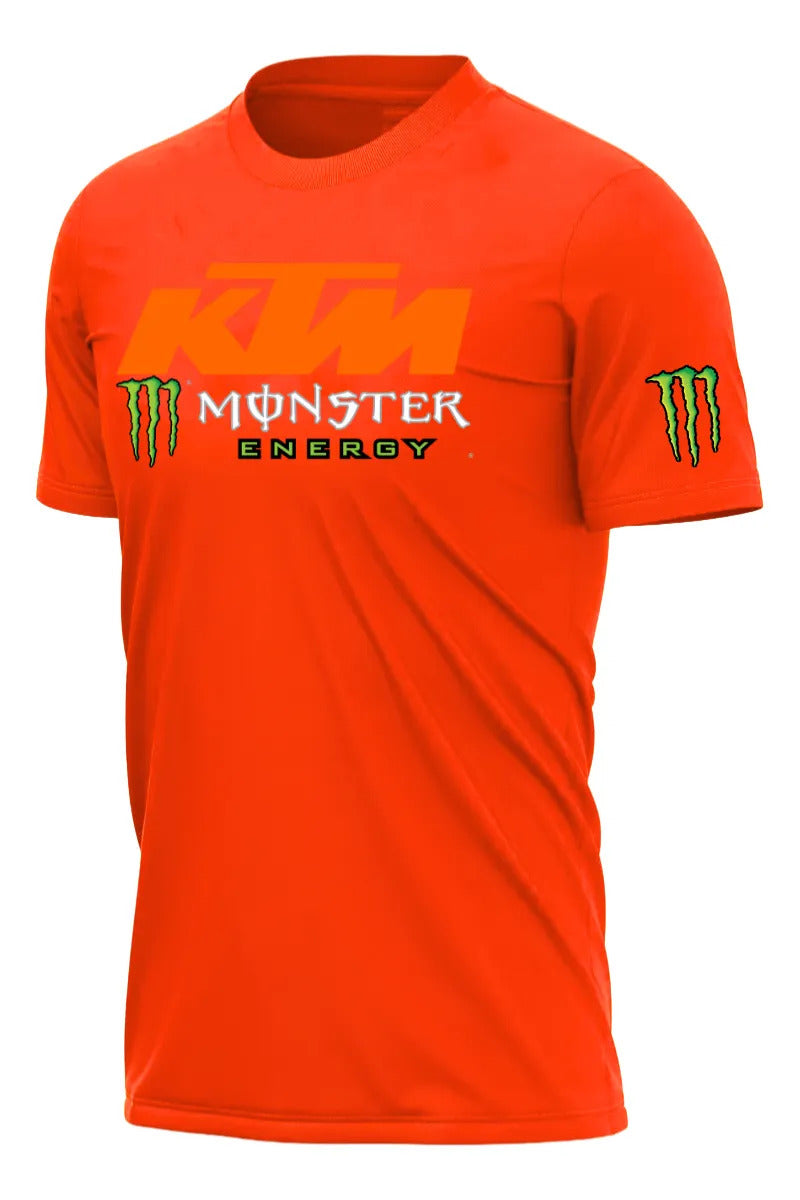 Playera Deportiva Ktm Monster Energ Off Road Motocross