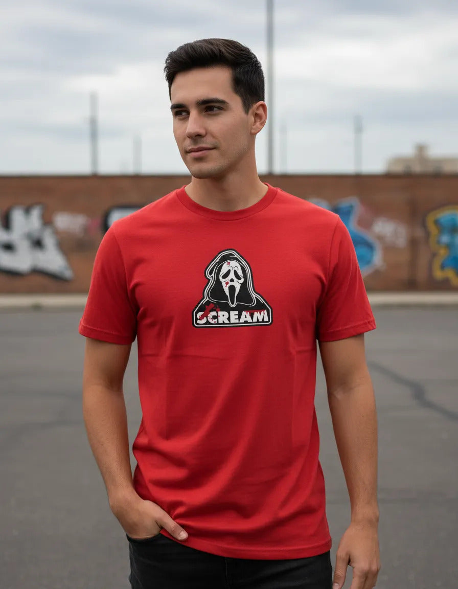 Playera Ghostface Scream Terror Cine Slasher