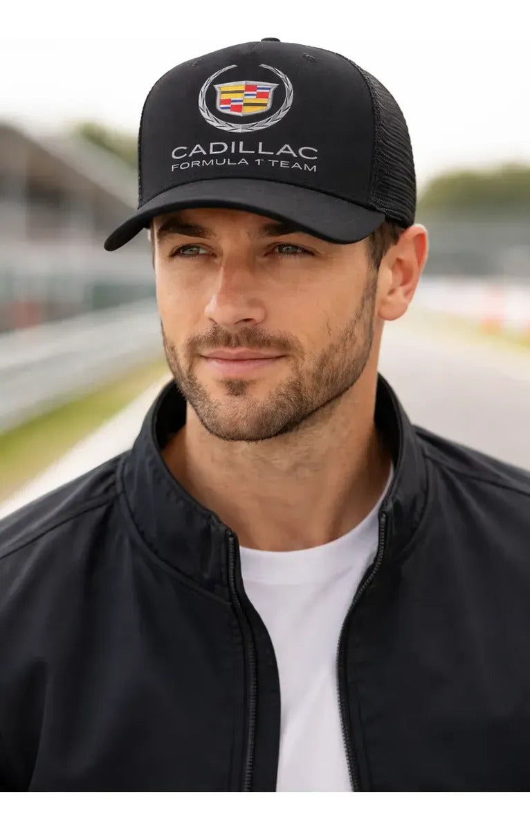 Pack Playera Sudadera Gorra Mochila Cadillac Formula 1 Team