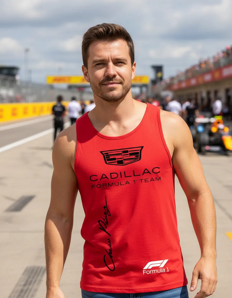 Playera Sin Mangas Cadillac Formula 1 Team F1 Automovilismo