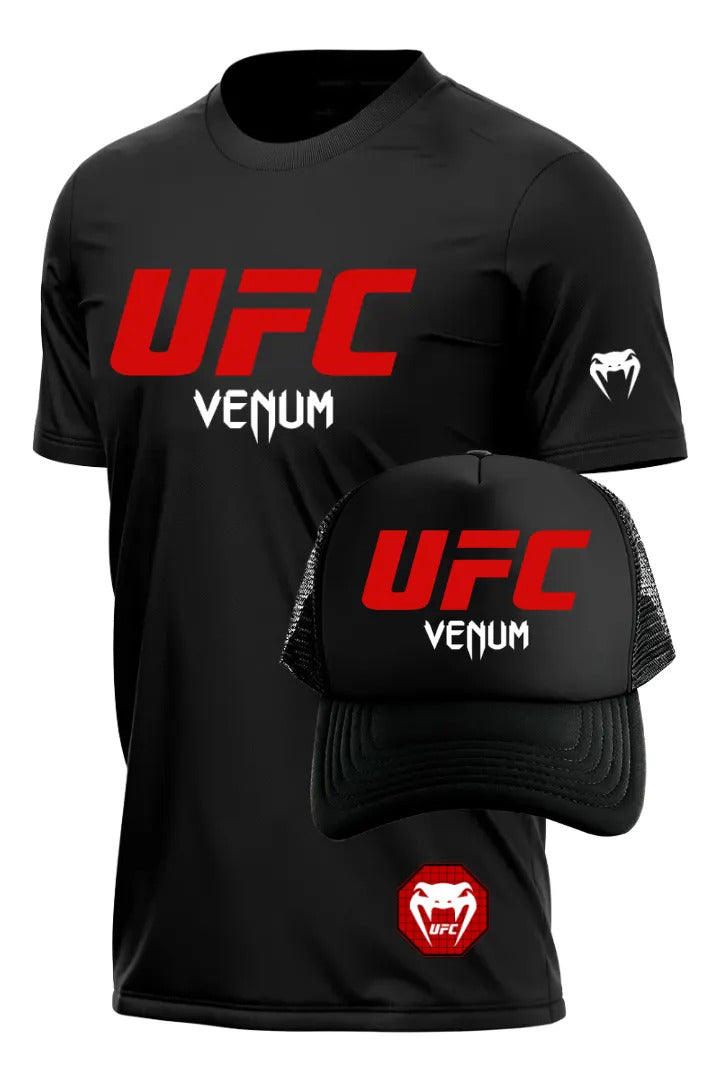 Playera Y Gorra Ufc Venum Mma Algodón