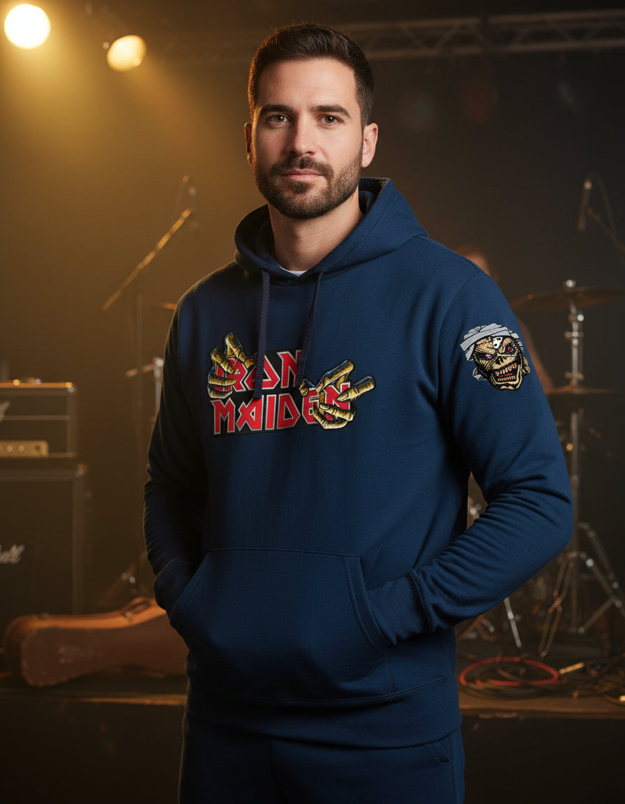 Sudadera Iron Maiden Musica Rock Heavy Metal