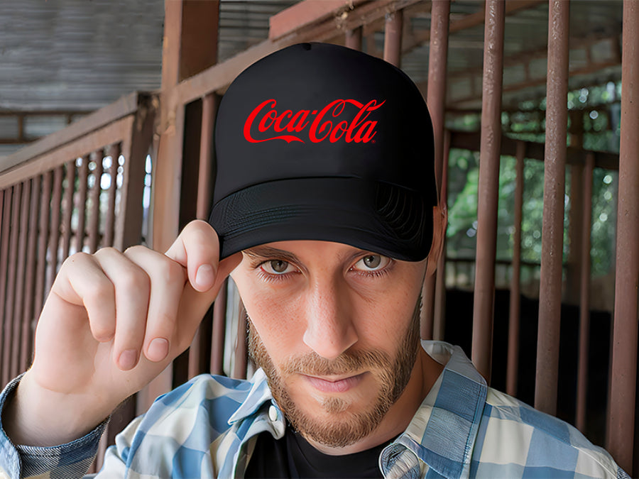 Gorra Coca Cola Refresco Bebida Negro Ajustable Coca Cola