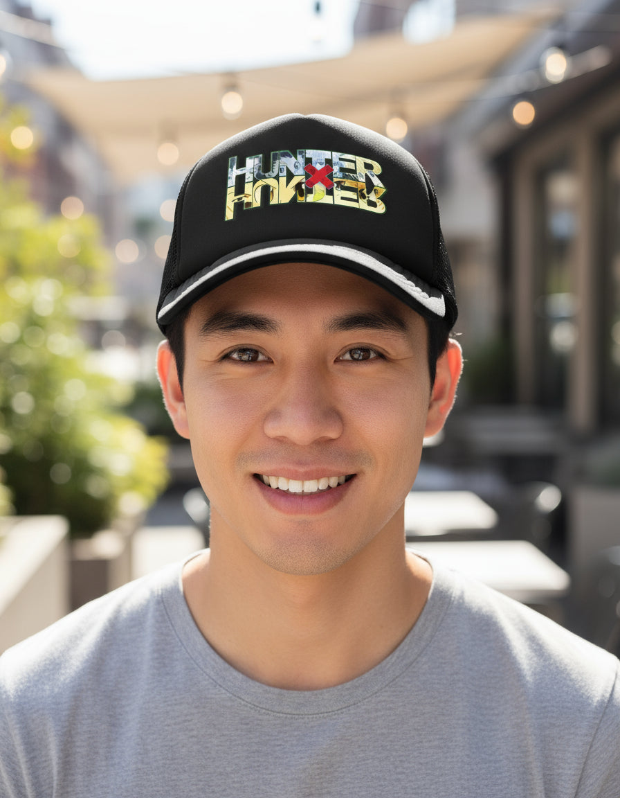 Gorra Hunter X Hunter Anime Negro Ajustable Hxh