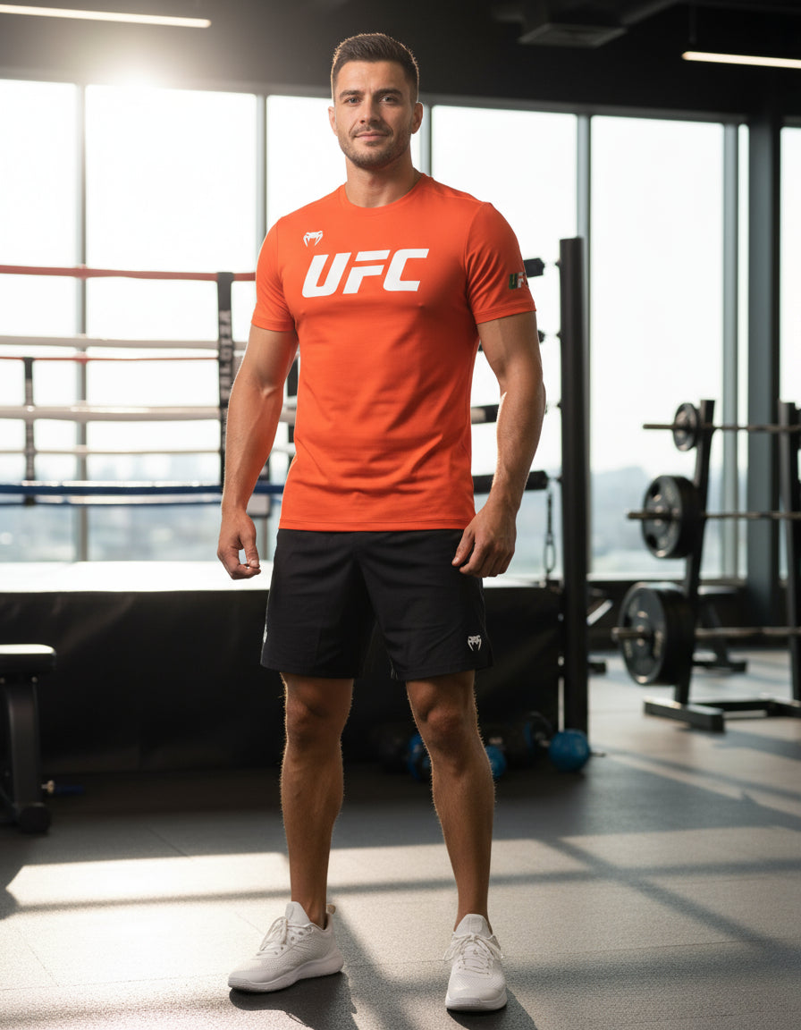 Playera Ufc Venum Mma Box Muay Thai Kick Boxing Bjj Algodón