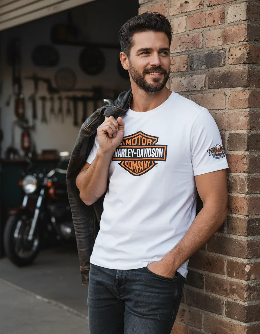 Playera Harley Davidson Moto Motociclismo