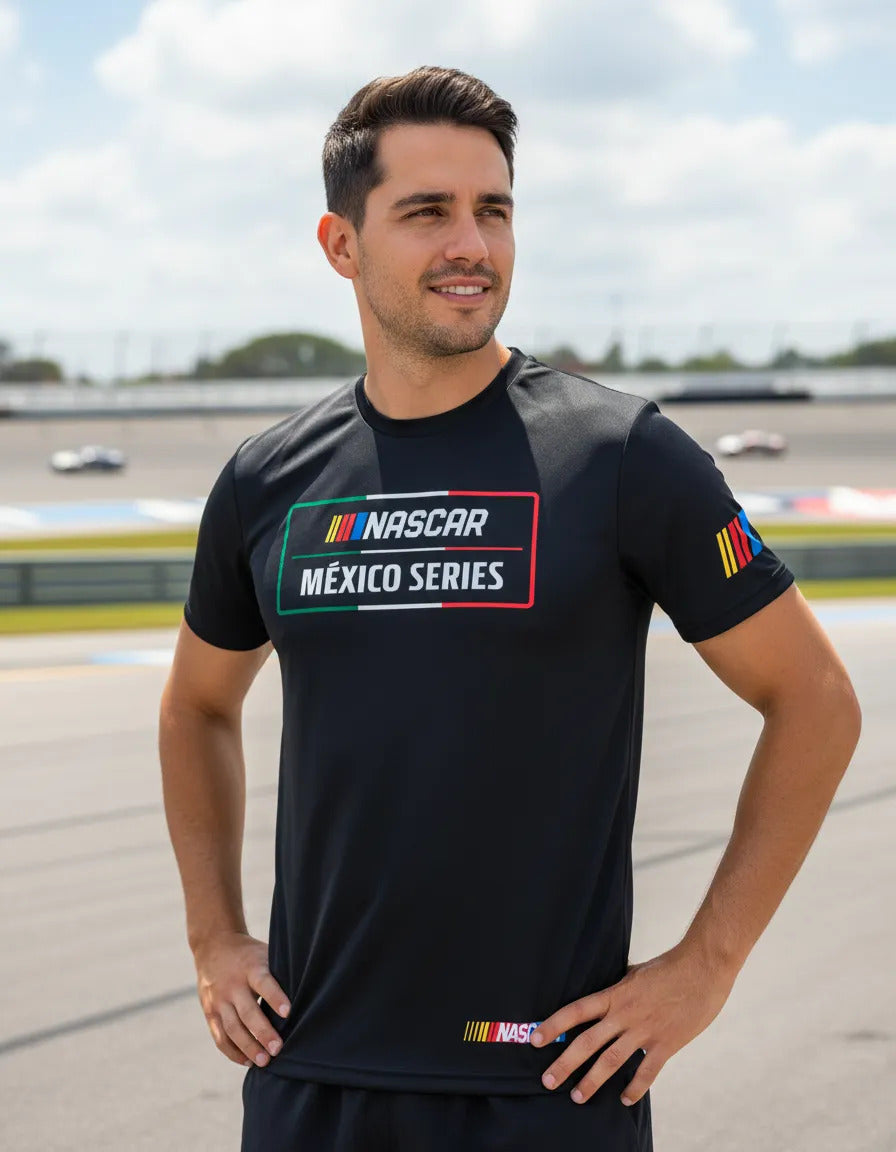 Playera Deportiva Nascar Coche Automovilismo México Autos