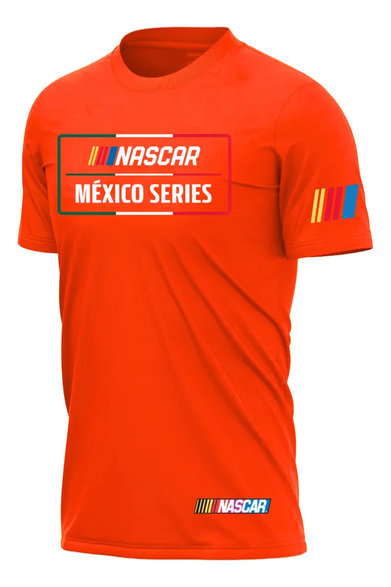 Playera Deportiva Nascar Coche Automovilismo México Autos