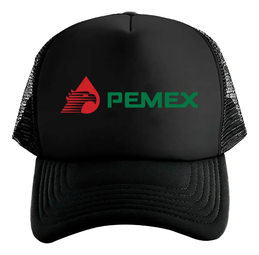 Gorra Pemex Negro Ajustable Pemex