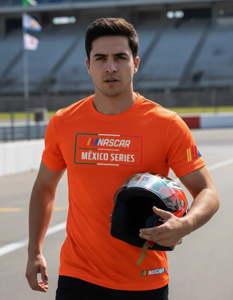 Playera Deportiva Nascar Coche Automovilismo México Autos