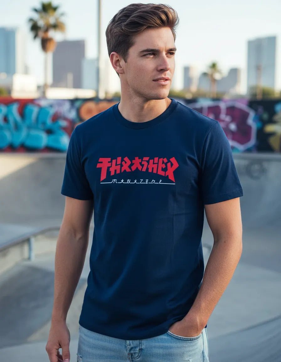 Playera Thrasher Magazine Skate Skateboard Rock Moda Urbana