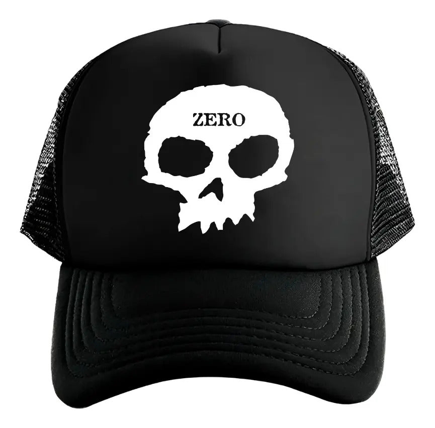 Gorra Zero Skate Board Negro Ajustable Zero