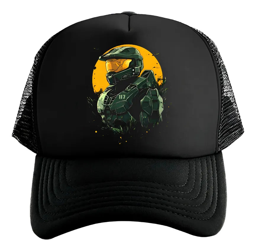 Gorra Halo Master Chief Videojuegos Gamer Xbox Pc Streaming