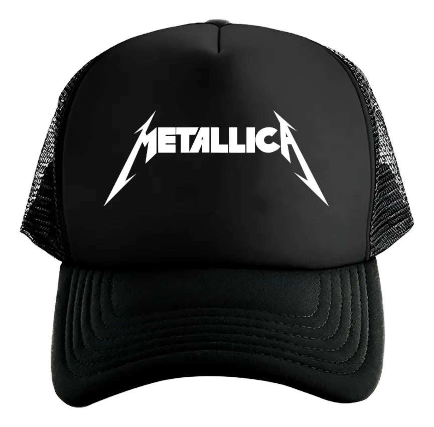 Gorra Trucker Metallica Música Rock Heavy Metal