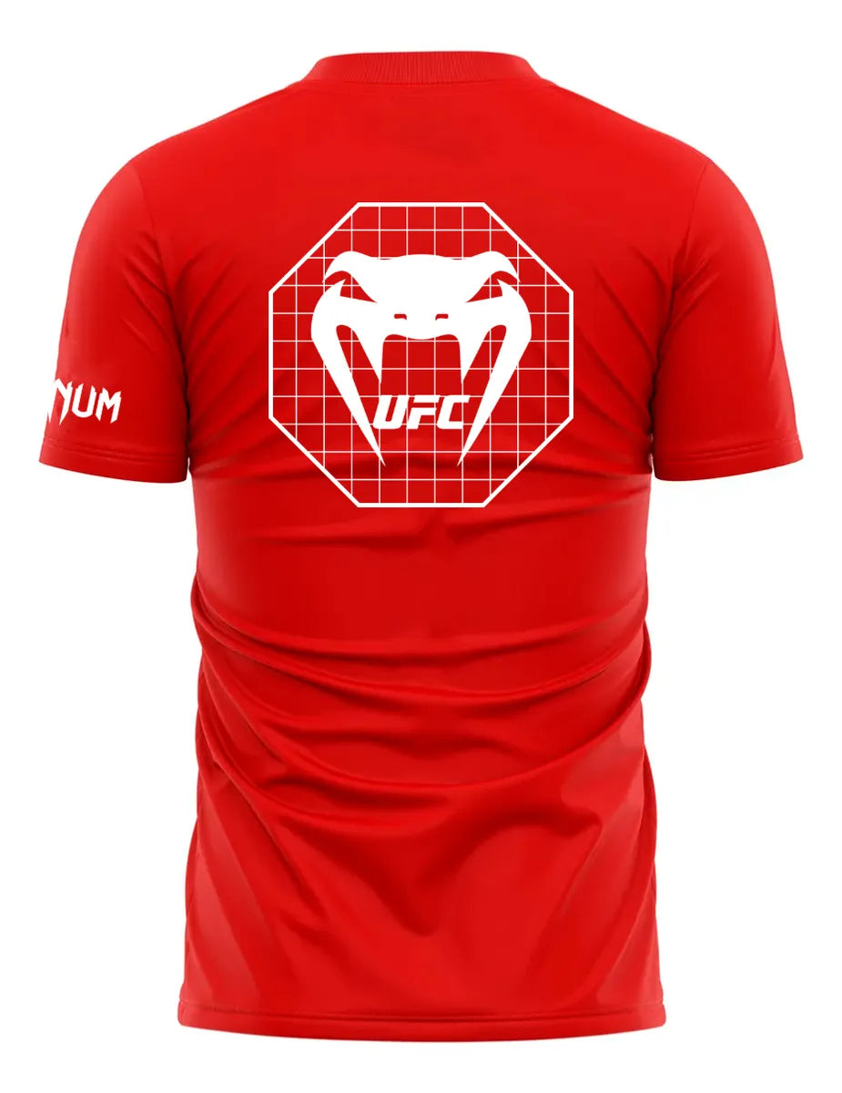 Playera Algodón Ufc Venum Octa Mma Box Muay Thai Kick Boxing