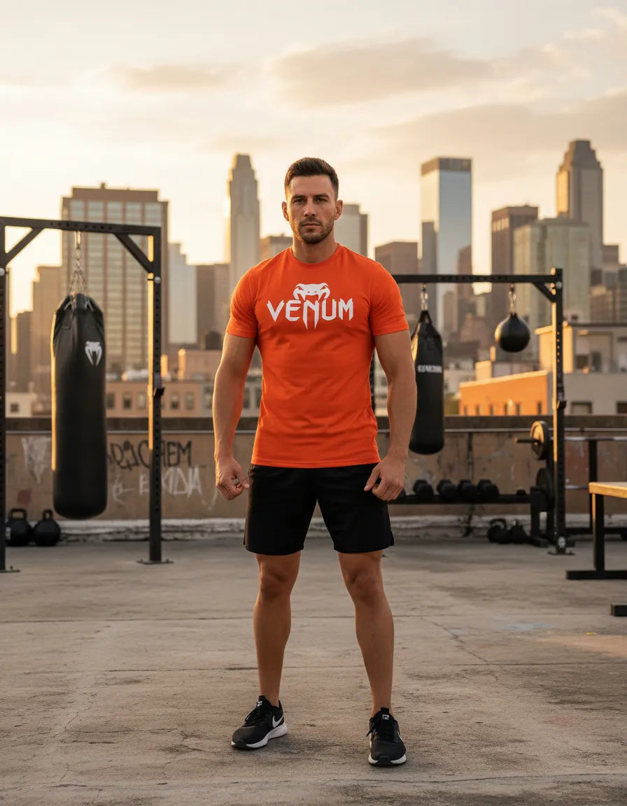 Playera Deportiva Venum Giant Ufc Mma Box Muay Thai Kb Bjj